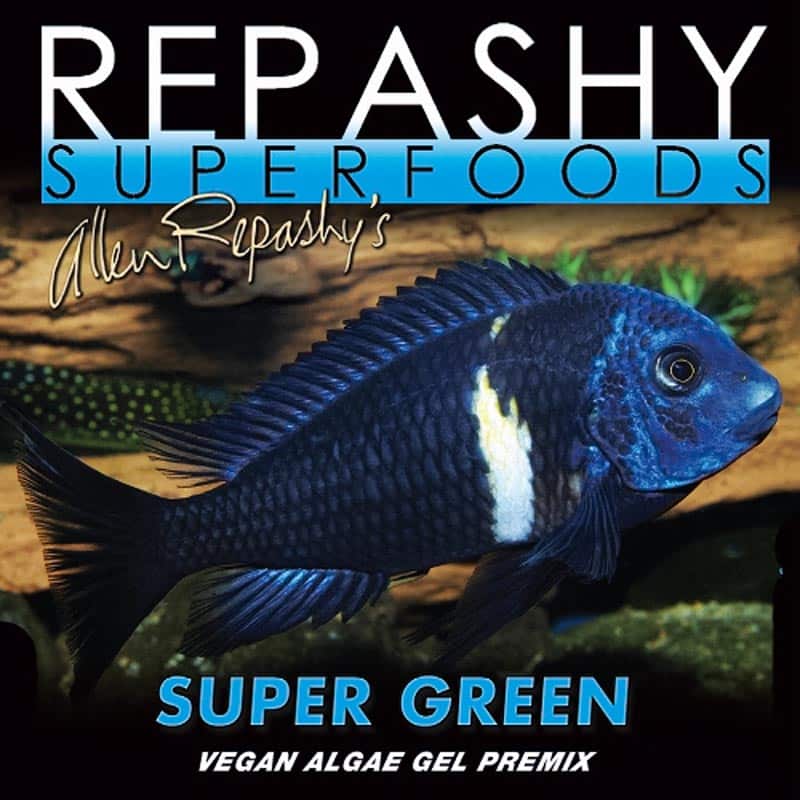 Repashy Superfoods Super Green 85, 340, 2000 gram burk | jar, Vegan Algae Herbivore Gel Premix | Algätare / Algätande fiskar<br>Copyright ©