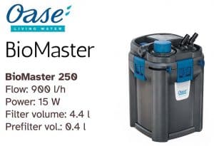 Oase BioMaster 250 Ytterfilter | Canister (external) Filter,  42733 (4010052427331) Corydoras Zone Aquatics<br>Copyright © All rights reserved